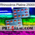 Rhinocéros Platine 25000 05